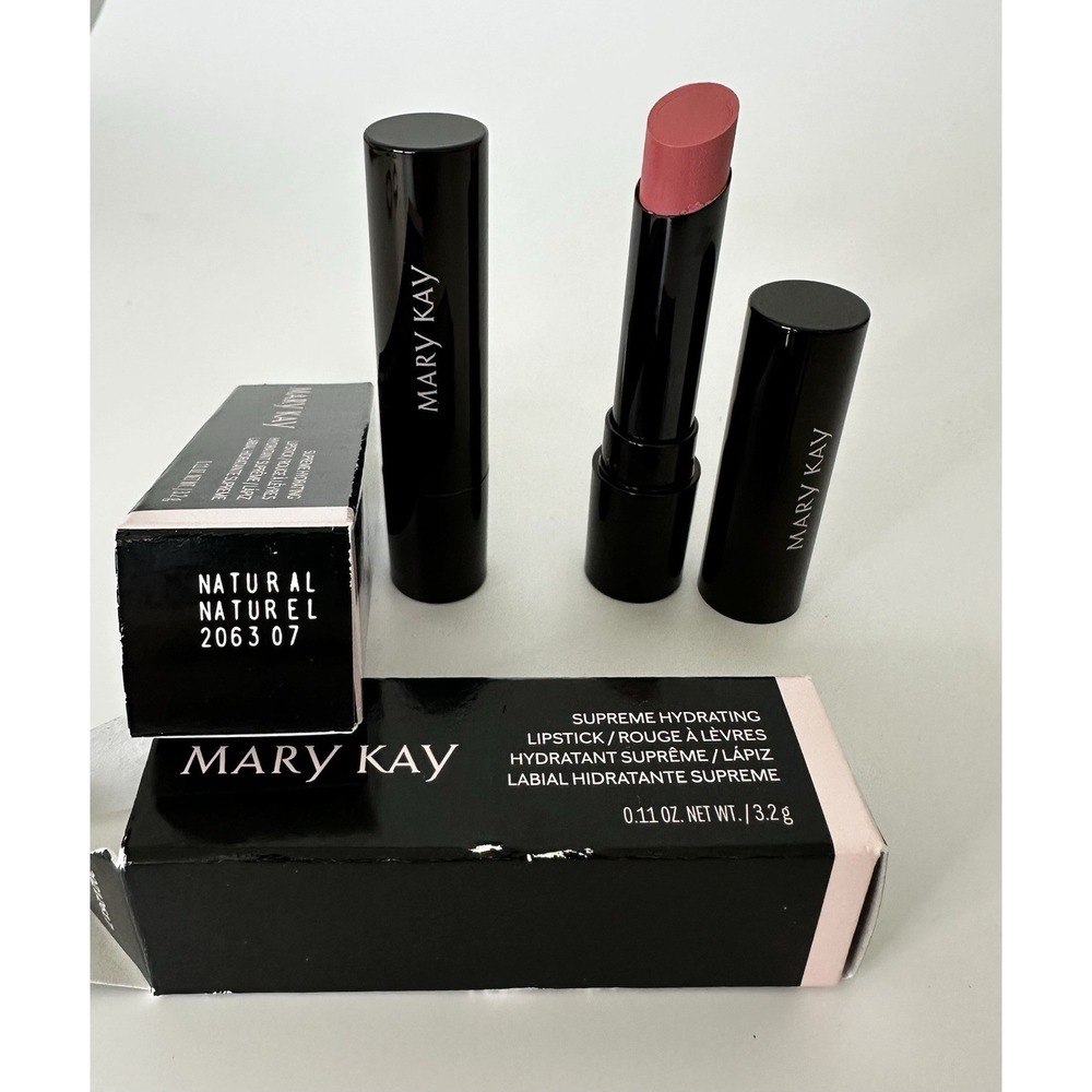 (Lot Of 2) MARY KAY SUPREME HYDRATING LIPSTICK NATURAL 206307 NEW IN BOX